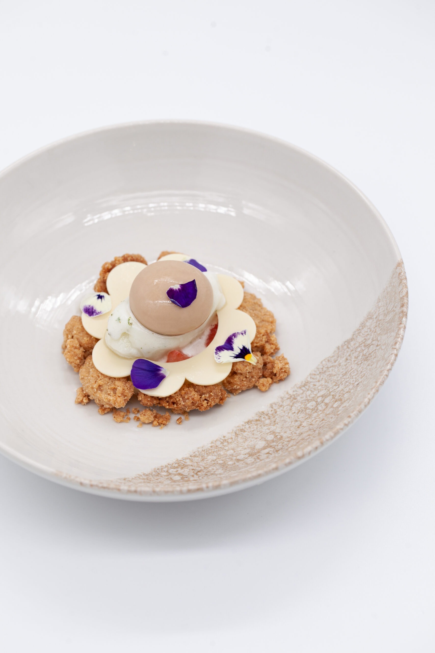 Curd citron & Crumble malté
