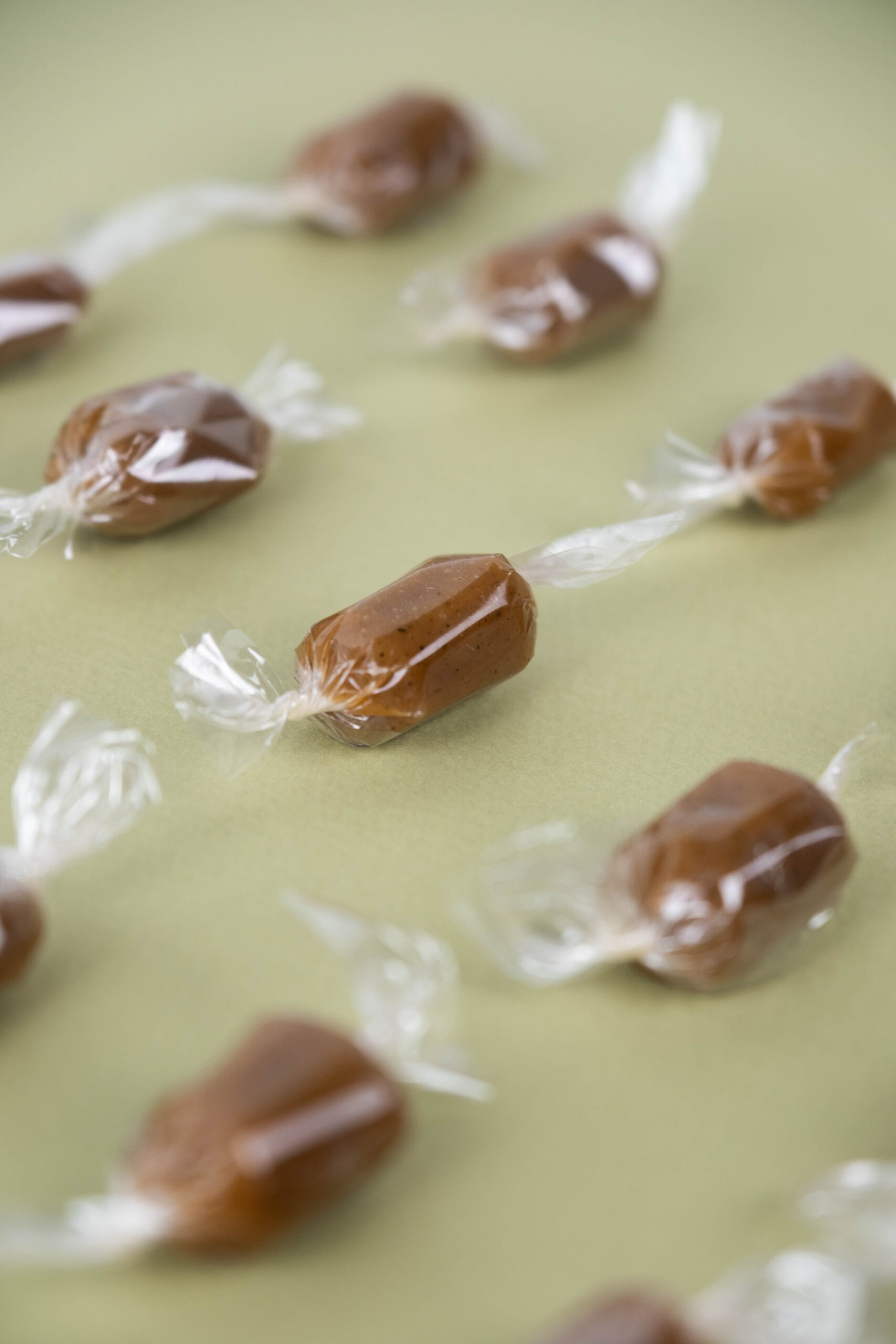 Caramels mous citrons vert – basilic